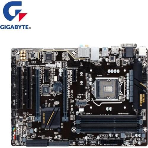 For Gigabyte GA-H170-HD3 DDR3 H170-HD3 DDR3 Motherboard LGA 1151 For Intel H170 Used Desktop Mainboard USB3.0 SATA3
