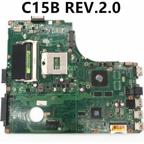 Free shipping For ASUS PEGATRON K56L C15B REV.2.0 Laptop motherboard 100% working well