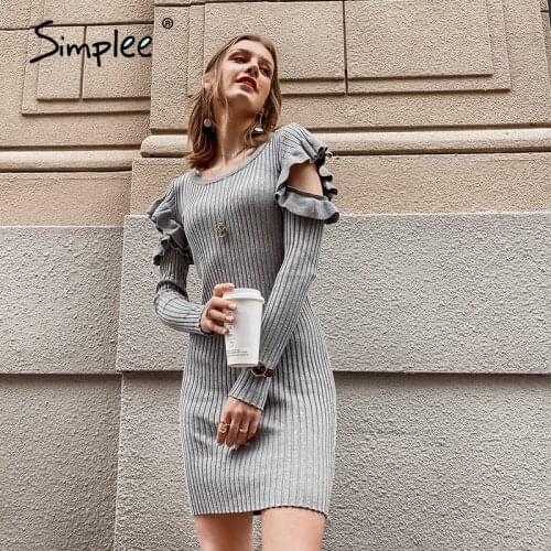 Модные платья-футляры SIMPLEE China At AliExpress