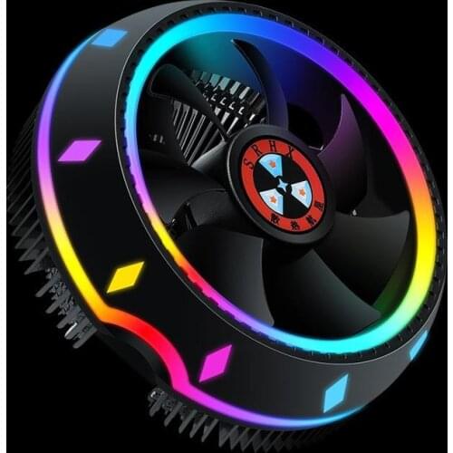 12cm Streamer Phantom Desktop Computer Cpu Radiator Color Intel 115x Amd Cooling Fan