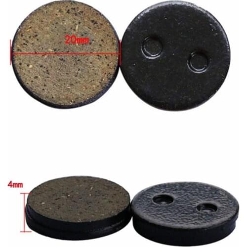 For Xiaomi M365 PRO Electric Scooter Brake Pads Rear Wheel Pro Brake Disc Friction Plates 2 Pads Scooter Accessories Semi-Metall