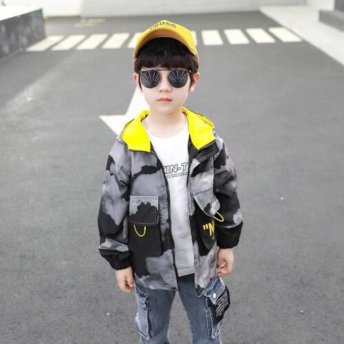 Vintage Spring Autumn Coat Outerwear Top Children Clothes Kids Costume Teenage Formal Home Outdoor Boy Clothing High Quality