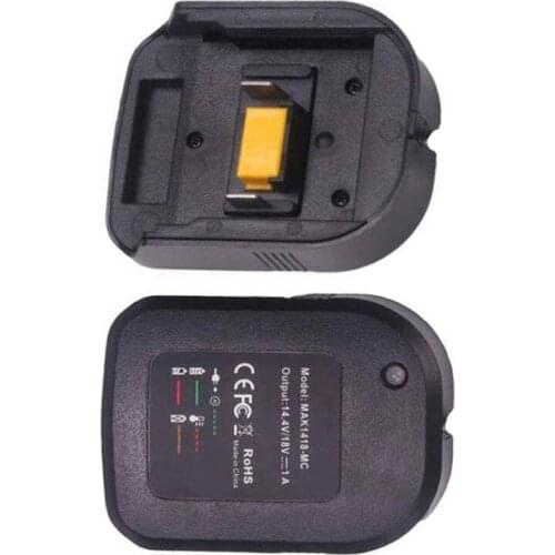 For Makita 14.4V 18V Lithium Battery Charger BL1415 BL1430 BL1815 BL1830 BL1850 EU Plug Charger 1A Security charging