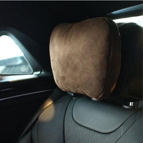 1PC Car headrest neck pillow headrest with the same car pillow for Mercedes-Benz s-class Maybach BMW 7 series