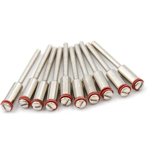 NEW 10Pc 3.175mm Miniature Clamping Connecting Lever Polishing Wheel Mandrel Cutting Wheel Holder Rotary Tool