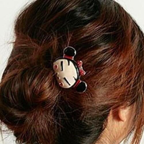 2020 New Style Fashion Lovely Chinese Doll Comb Jewelry Accessories Hair Loop wholesale crystal jewelry