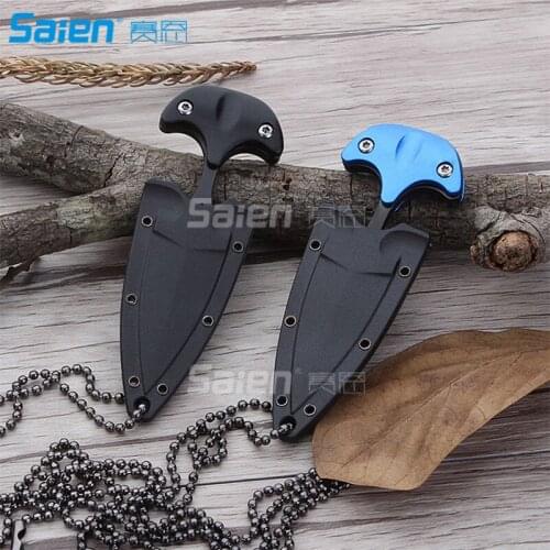 2018 Portable tools necklace EDC Backpack buckle molle System Gear Blade Mini Survival tools free shiping