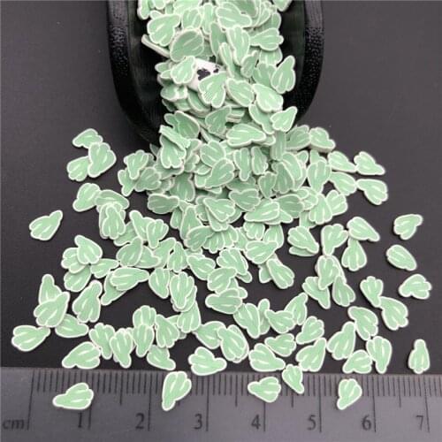 50g Cactus Polymer Soft Clay Sprinkle For Kids / Nail Art /Scrapbook Decoration DIY, Craft Filler