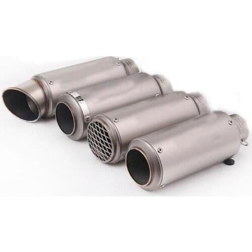 51MM 60MM Universal Motorcycle Exhaust Muffler GP Project Dirt Bike Scooter Exhaust DB killer For bws PCX125 Z800 Z900 R6