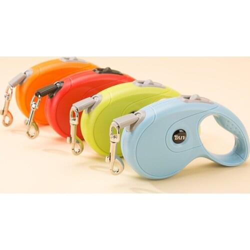 Automatic Telescopic Traction Rope Simple Adjustable Teddy Dog Traction Belt For Small And Medium Sized Dogs