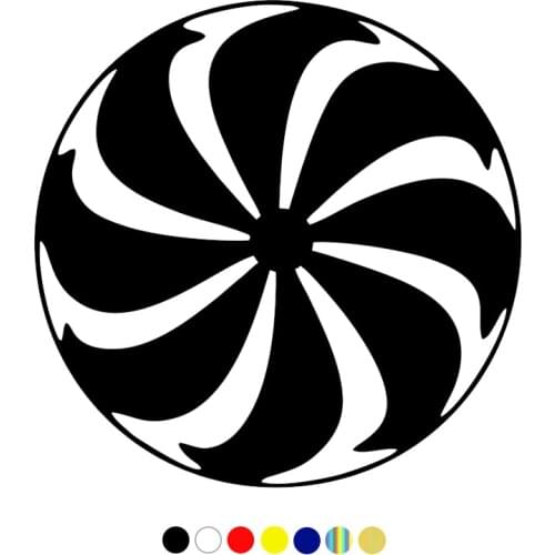 CS-459#15*15cm Armenian sign of Eternity Arevahach (Sun cross) funny car sticker and decal silver/black vinyl auto car stickers