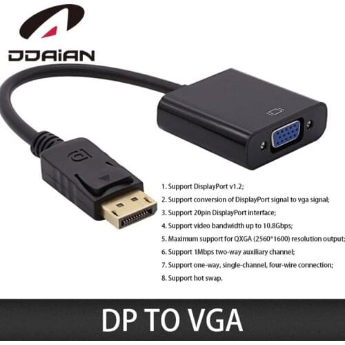 HDMI Cable Digital TO Analog Audio Converter Converter Adapter 2560*1600 Resolving Power For PC Laptop Tablet