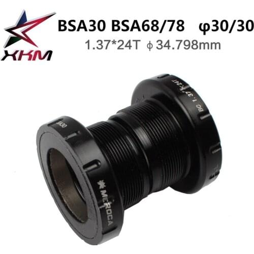 Mountain Road Bike Brackets Thread Bearing Bicycle External Bearing Bottom Brackets for Parts BSA30 BB68 BSA 68 73 BB386