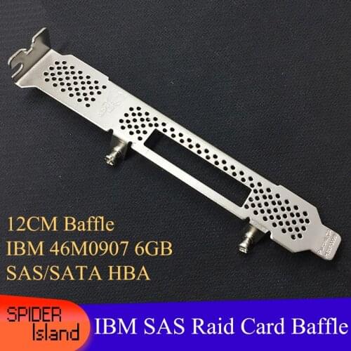 New Raid Card Bracket for IBM 46M0907 6GB SAS/SATA HBA Array card Baffle Heat Sink 12cm Baffle for IBM