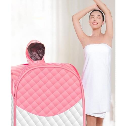 Single-person use Household steaming box Folding sauna box steam bag full body detoxification steaming full moon sweating fumiga