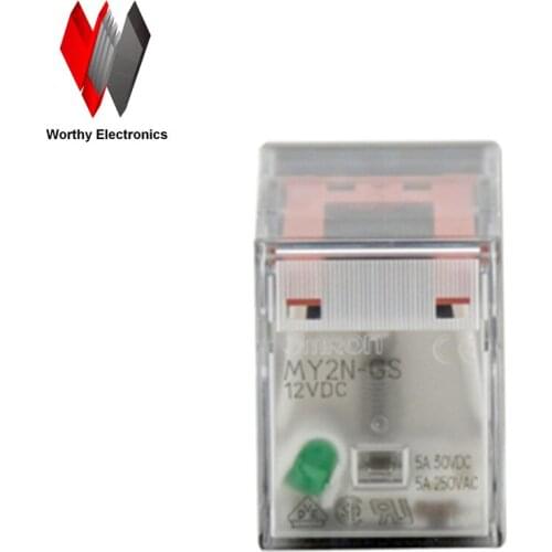 Wholesale 10pcs/lot relay MY2N-GS-12VDC