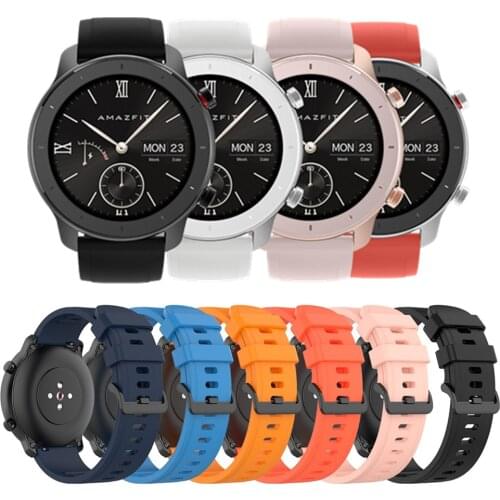 For Xiaomi Huami Amazfit GTR 42mm Official Watch Band For GTR 47mm For Amazfit Pace/Stratos/Stratos 2 3 22mm 20mm Bracelet Strap