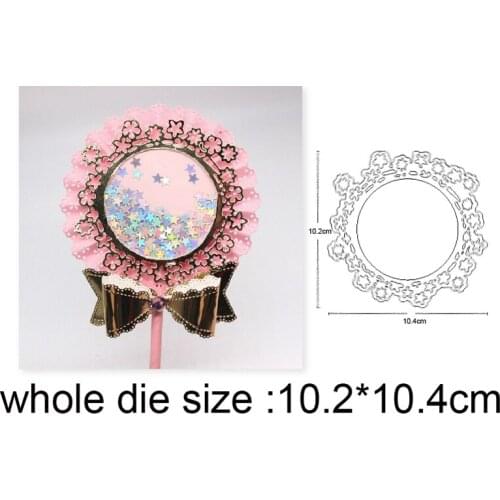 Christmas Star Circle Lollipop Metal Cutting Dies Stencils for DIY dies Scrapbooking Decoration Embossing Paper Cards craft dies