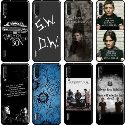 Supernatural SPN Dean And Sam Cover For Xiaomi Mi 11 9T 10T Pro Mi A1 A2 A3 Note 10 Lite Case For POCO M3 F2 Pro X3 Fundas