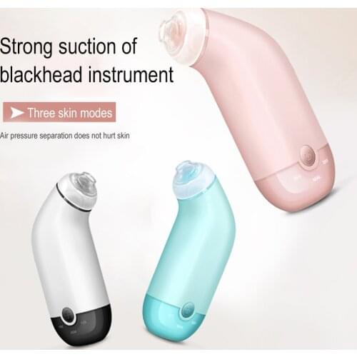 Blackhead Acne Vacuum Remover Instrument Face Clean Black Head Pore Beauty Tool Clean Exfoliating Instrument Spot Cleaner