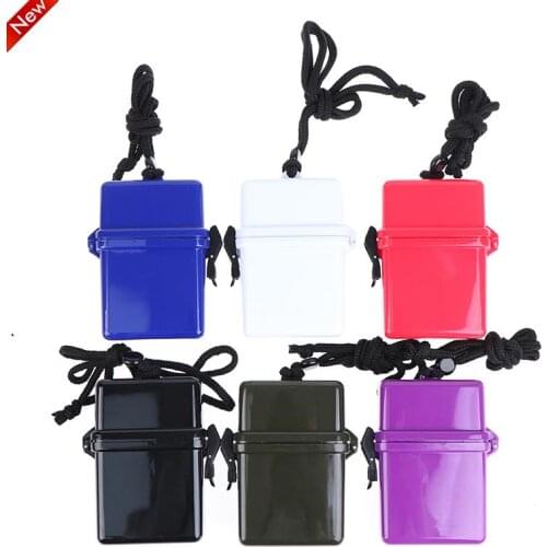 Diving Kayaking Sailing Boating Canoeing Select Colors Waterproof Dry Box Container Clip For Scuba