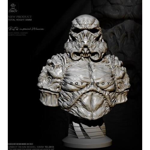 55mm Resin model kits DIY figure self-assembled TD-2814
