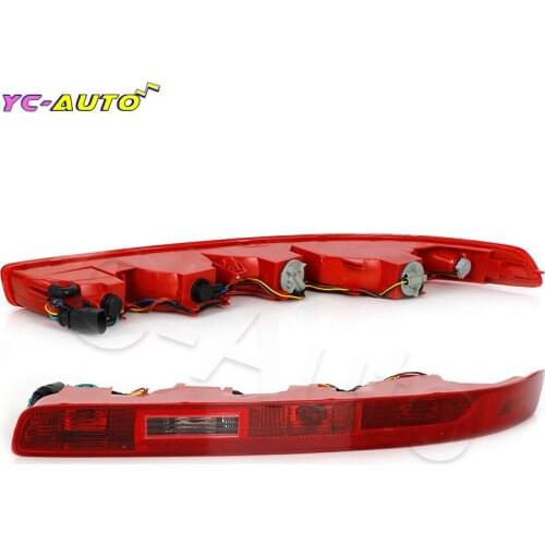 Car Rear Bumper LED Tail Stop Light Reverse Light Left&Right side Fog Lamp Signal Light For Audi Q7 2006 2007 2008 2009-2015