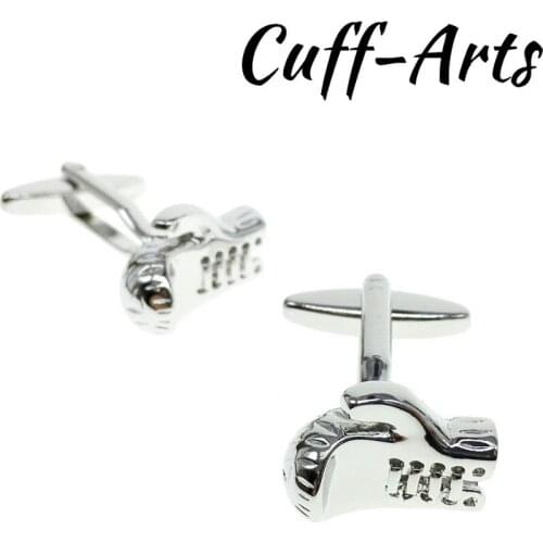 Cuffarts Boxing Gloves Cufflinks For Mens Shirt Brand Cuff botton High quality Novelty Cuff links Gift Men Jewelry C10111