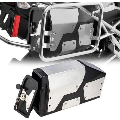 Large Storage Space Box Multifunctional Metal Motorcycle Tool Boxes for BMW R1250GS R1200GS-LC Adventure 2002 2008 2018