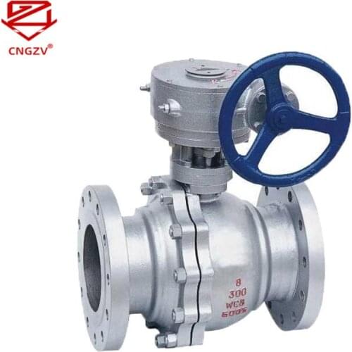 CNGZV Industrial Valve Natural Gas Flange Ball Valve Q341H-25C DN200
