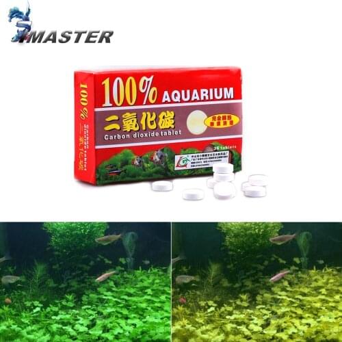CO2 Dioxide Aquarium Tablet Carbon dioxide Aquatic Fish Tank Live Planted Diffuser Water Moss Float Grass Hydroponic Pet Supply