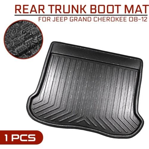 For Jeep Grand Cherokee 2008 2009 2010-2012 Car Floor Mat Carpet Rear Trunk Anti-mud Cover