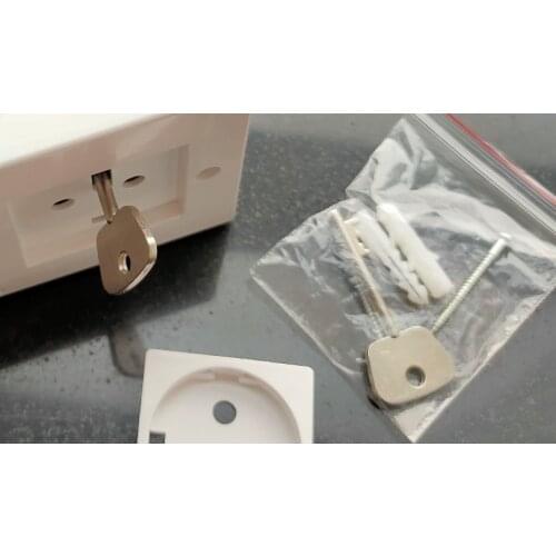The Key Of Socket Wall Safe