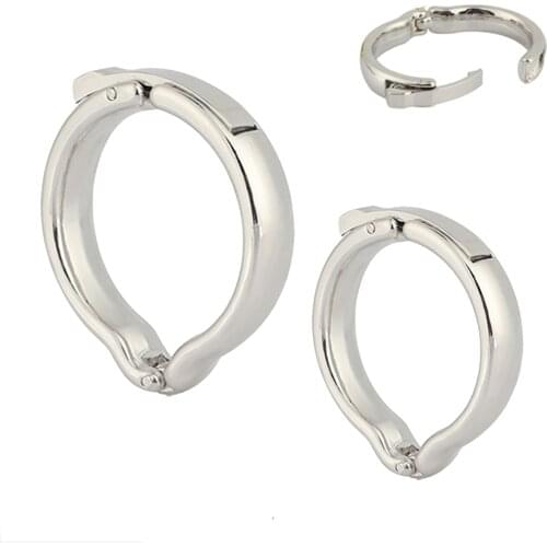Adjustable Size Delay Ejaculation Cock Cage Sex Toys for Men Foreskin Correction Penis Ring Metal Cock Ring Physiotherapy Ring