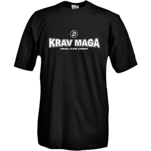 Krav Maga Israel Close Combat. Simple Letter Printed T-Shirt. Summer Cotton O-Neck Short Sleeve Mens T Shirt New S-3XL