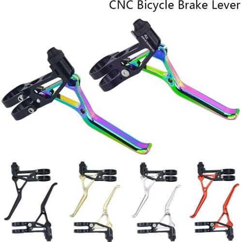 Litepro Bicycle V Brake Lever Lightweight 64g Folding Bike Brake Handle Lever Hollow Handlebar Cycling MTB Road Bicycle Parts
