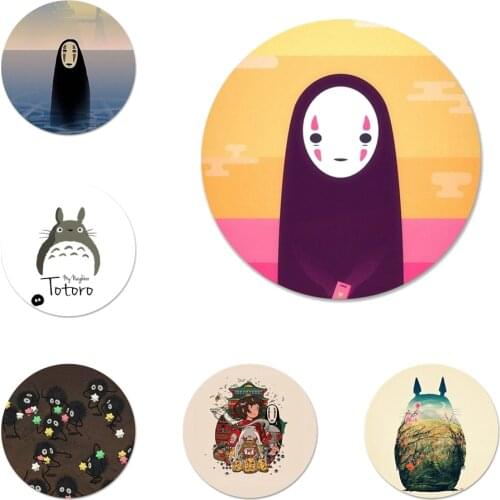 Spirited Away no face man Icons Pins Badge Decoration Brooches Metal Badges For Backpack Decoration
