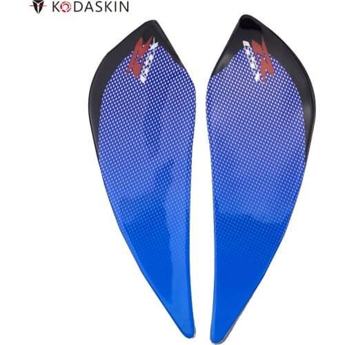 KODASKIN Side Tank Pad Stickers Knee Pad Protectors for Suzuki GSXR1000 2009-2018