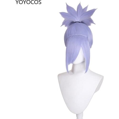 YOYOCOS Game LOL Riven Wig Cosplay Spirit Blossom LOL League of Legends Handsome Short Hair Synthetic Short Hair Halloween Party