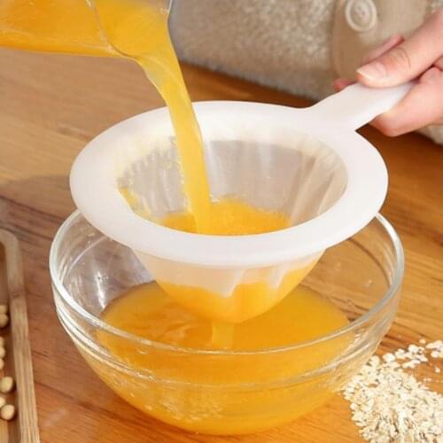 Soy milk filter screen ultra-fine squeezed juice filter screen dregs artifact kitchen colander