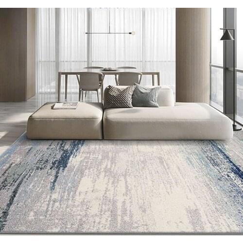 Post-modern Soft Nordic Style Carpets For Living Room Bedroom Kid Room Rugs Showroom Home Polypropylene Bedside Mat Carpet Floor