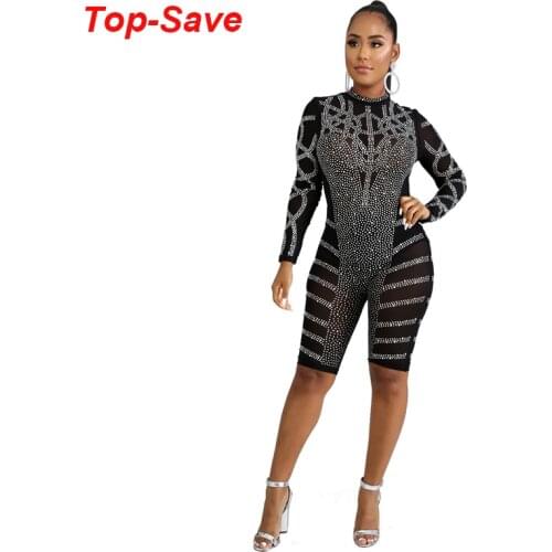 Женские однотонные комбинезоны Top-Save China At AliExpress