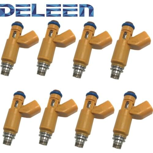 Deleen 8× Fuel Injectors 2W93-AA for 03-09 Land Rover Range Rover Jaguar XK8 4.2 4.4 V8 Car Accessories