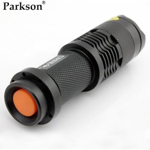 Ultra Bright Mini LED Flashlight Waterproof Q5 2000lm 3 Modes Zoomable Torch Light Outdoor Camping Powerful Flashlight
