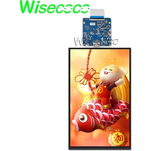 Wisecoco 10.1 inch 2k lcd tft ips screen 1600x2560 mipi 60 pins controller board Pad Tablet display replacement diy project