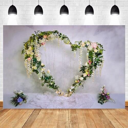 Yeele Wreath Carpet Photocall Newborn Baby Shower Wedding Photography Backdrops Photographic Background For Photo Studio Props