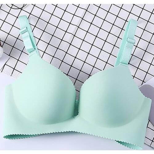 Womens Underwear Sexy Bra Seamless Lingerie Push Up Bras Wirefree Bralette Beauty Back Deep U Brassiere Intimates