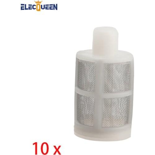 10pcs Stainless Steel Inching Siphon Filter Beer Mesh Brewing Wine Making Mesh Washer Tool