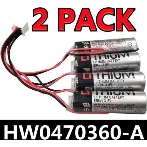 2 PACK Original New Battery HW0470360-A For YASKAWA Motoman Robot
