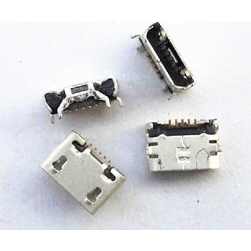 200pcs/lot For ZTE Blade V6 X7 D6 micro mini USB Charging Port Dock plug jack socket Connector 5pin replacement Repair Parts